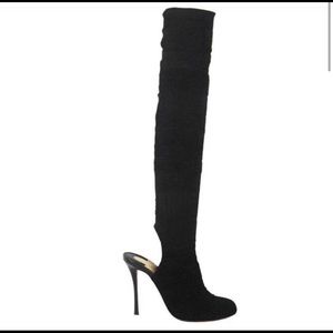 Christian Louboutin Kristy 100 Maille Tricot/Napa